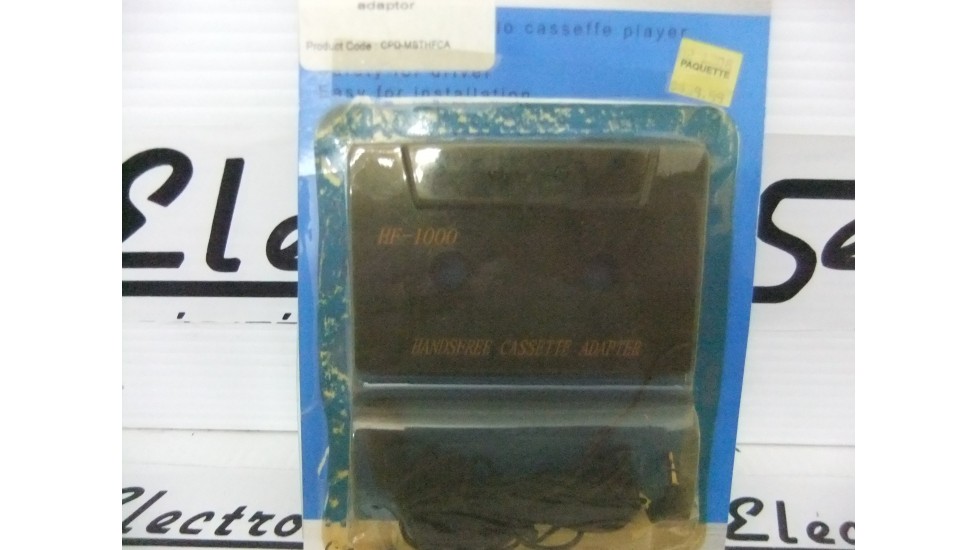 JWIN HF1000 handsfree adapteur cassette 